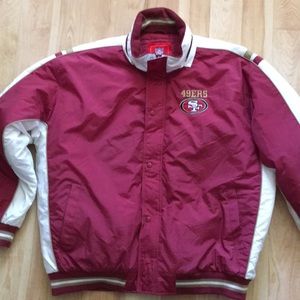 NFL SAN FRANCISCO 49ERS mens jacket mens XXL GUC